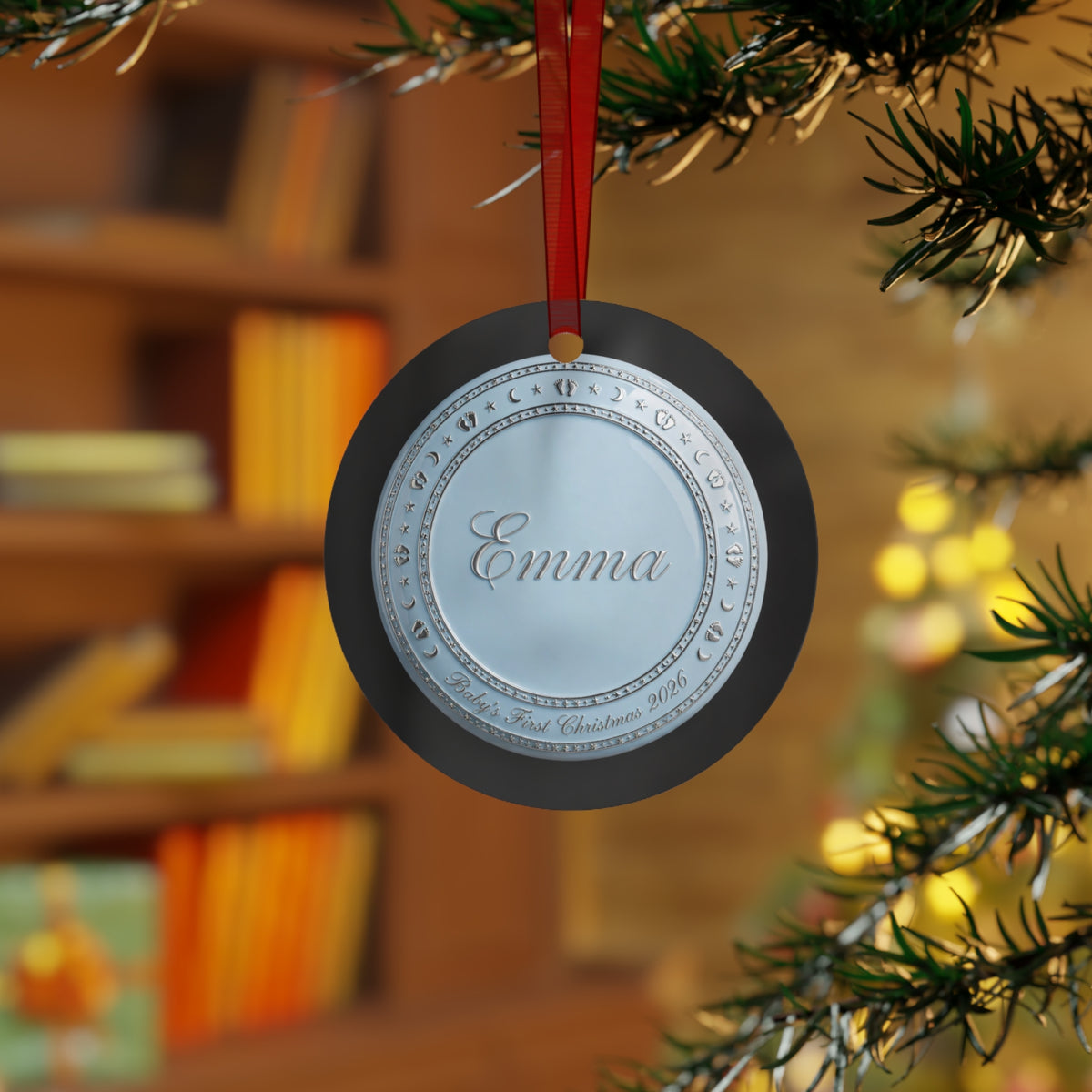 Personalized Baby's First Christmas Ornament 2026